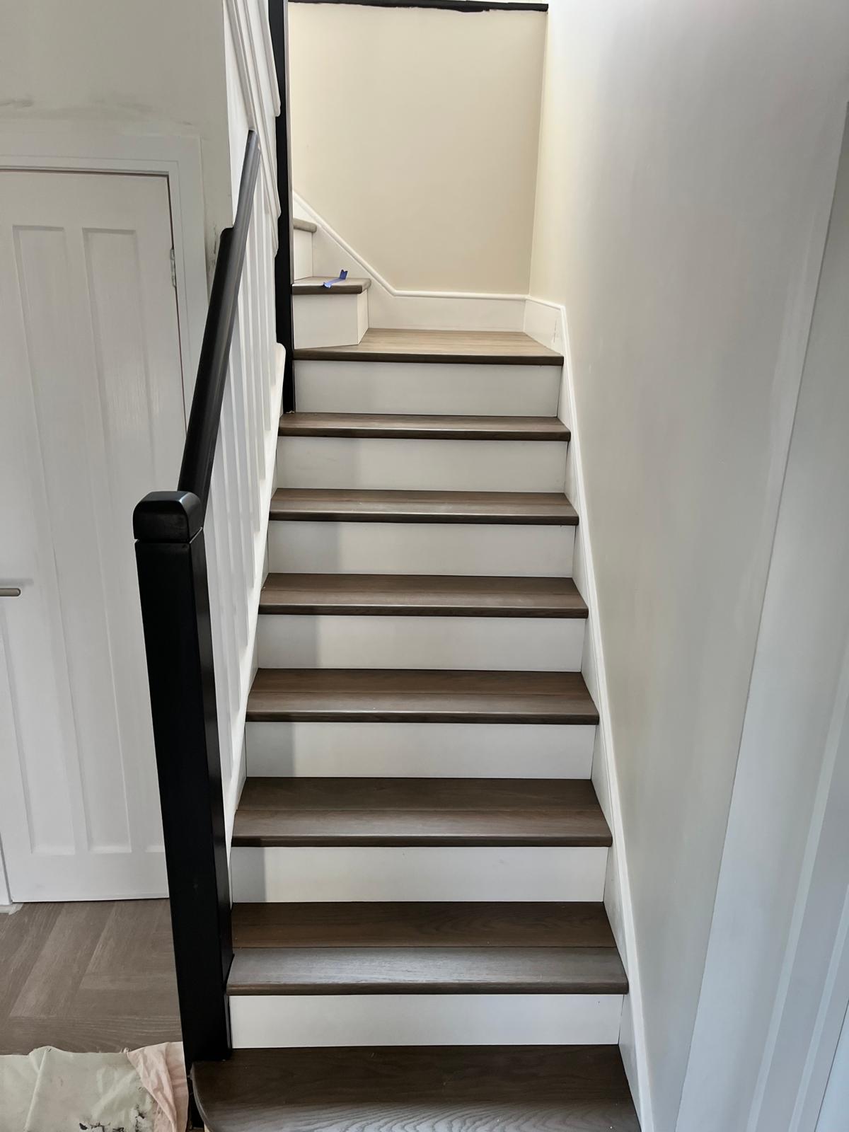 New oak staircase